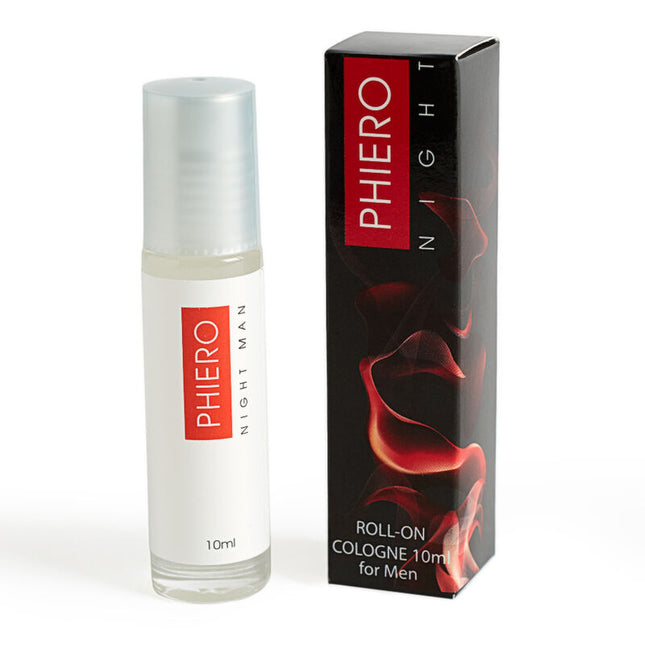 500 COSMETICS - PHIERO NIGHT MAN PARFUM AUX PHEROMONES POUR HOMME AVEC ROLL-ON - Concombre Boutique