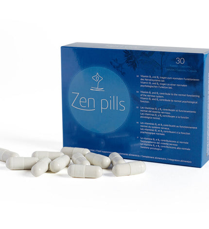 500 COSMETICS - GÉLULES ZEN PILLS POUR RÉDUIRE L'ANXIÉTÉ - Concombre Boutique