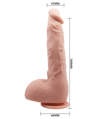 BAILE - GODE RÉALISTE JASON NATUREL 24 CM by BAILE VIBRATORS