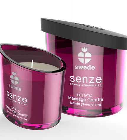 SWEDE - BOUGIE DE MASSAGE EXSTATIQUE SENZE - JASMIN, YLANG YLANG by SWEDE