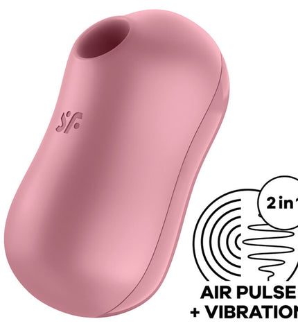 SATISFYER - STIMULATEUR ET VIBRATEUR D'IMPULSIONS D'AIR DE BARBE À COTON LILAS by SATISFYER AIR PULSE