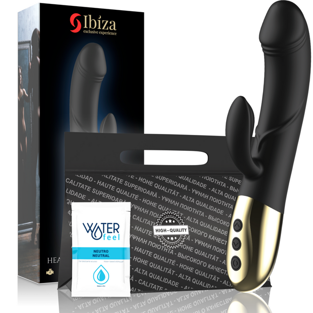 IBIZA - VIBRATEUR ANATOMIQUE PUISSANT AVEC LAPIN by IBIZA TECHNOLOGY