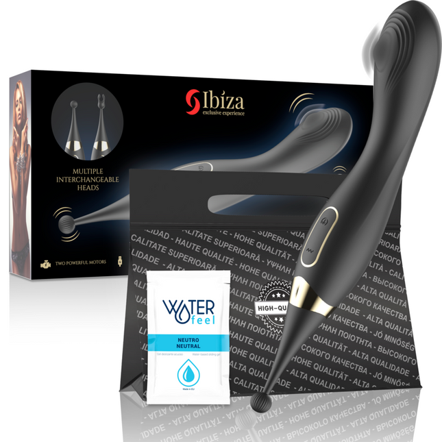 IBIZA - STIMULATEUR CLITORAL ET VIBRATEUR DE POINT G INTERCHANGEABLES by IBIZA TECHNOLOGY