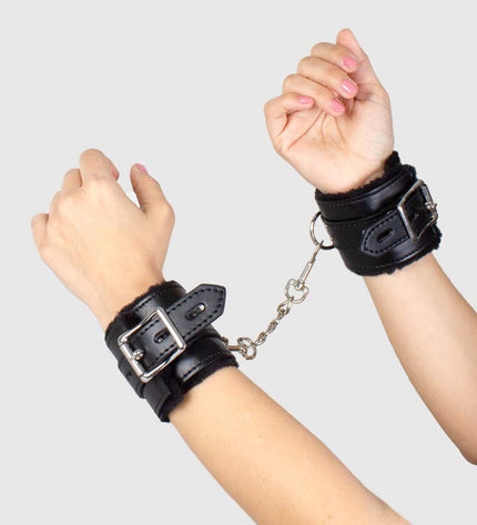 SECRETPLAY - MENOTTES DE BONDAGE NOIRES COLLECTION BDSM by SECRETPLAY 100% FETISH