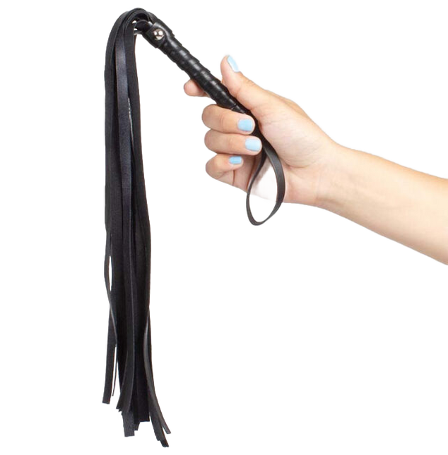 SECRETPLAY - FOUET DE BONDAGE NOIR COLLECTION BDSM by SECRETPLAY 100% FETISH