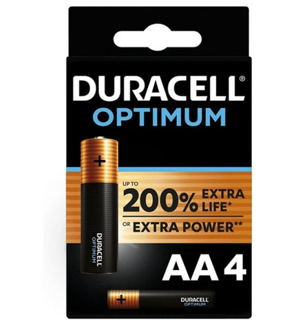 DURACELL - PILE ALCALINE OPTIMUM 200 AA LR6 4 UNIT? by DURACELL