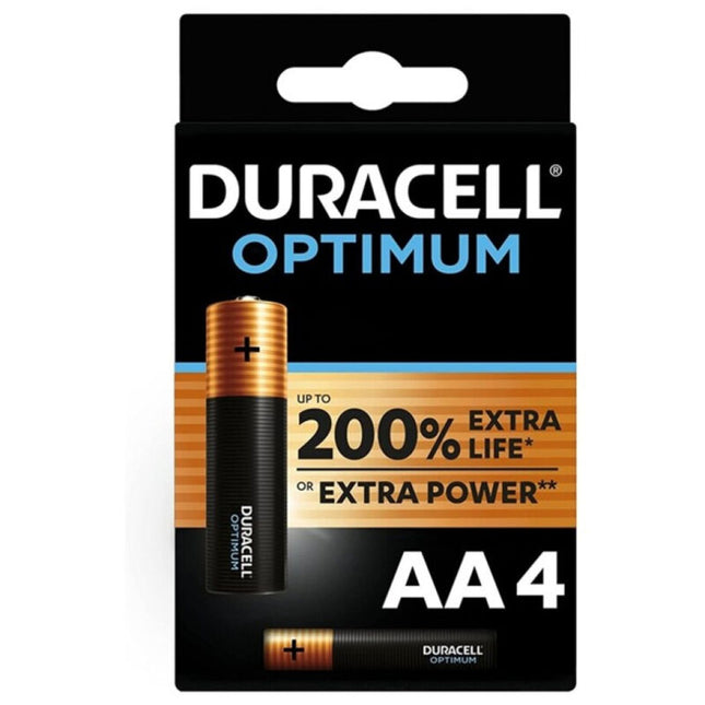 DURACELL - PILE ALCALINE OPTIMUM 200 AA LR6 4 UNIT? by DURACELL