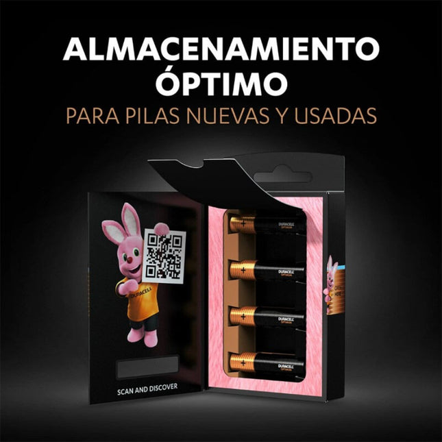DURACELL - PILE ALCALINE OPTIMUM 200 AAA LR03 4 UNIT? by DURACELL