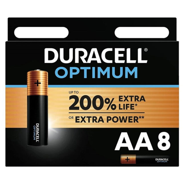 DURACELL - PILE ALCALINE OPTIMUM 200 AA LR6 8 UNIT? by DURACELL