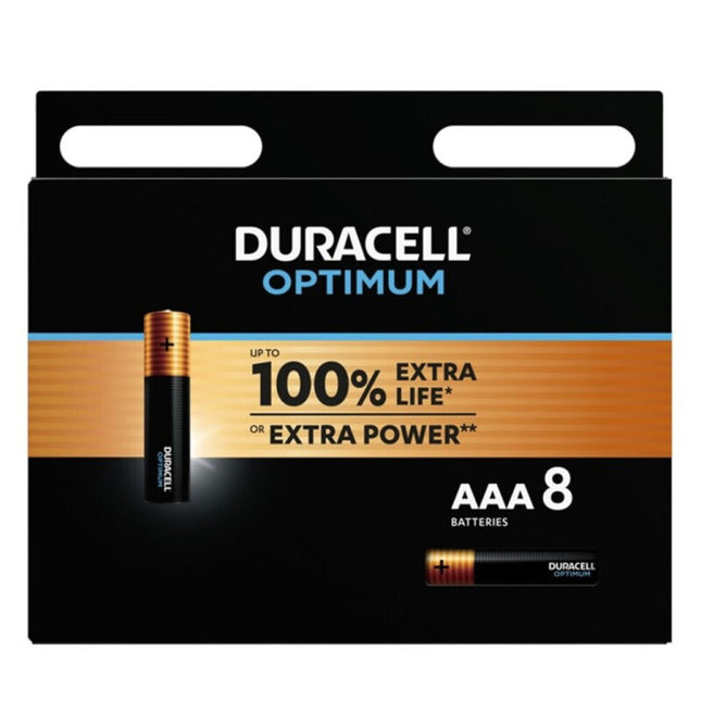 DURACELL - PILE ALCALINE OPTIMUM AAA LR03 8 UNIT? by DURACELL
