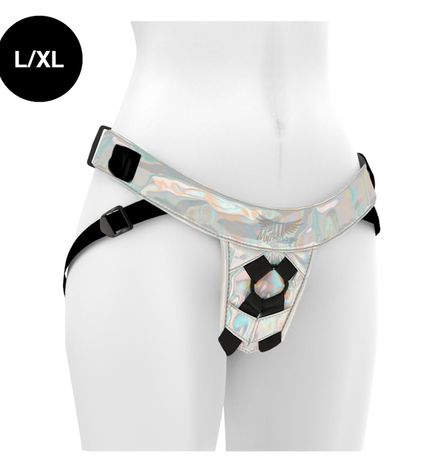 MYTHOLOGY - HARNAIS FANTAISIE HARNAIS IRISÉ L/XL by MYTHOLOGY FANTASY HARNESS