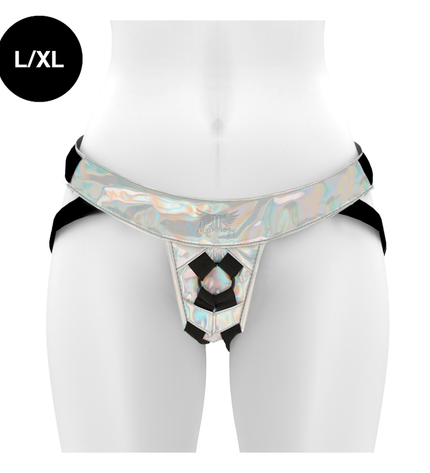 MYTHOLOGY - HARNAIS FANTAISIE HARNAIS IRISÉ L/XL by MYTHOLOGY FANTASY HARNESS