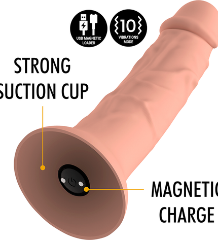 MYTHOLOGY - ASHER ORIGINAL DILDO M - VIBRATEUR COMPATIBLE AVEC LA TECHNOLOGIE SANS FIL WATCHME by MYTHOLOGY FANTASY DILDO