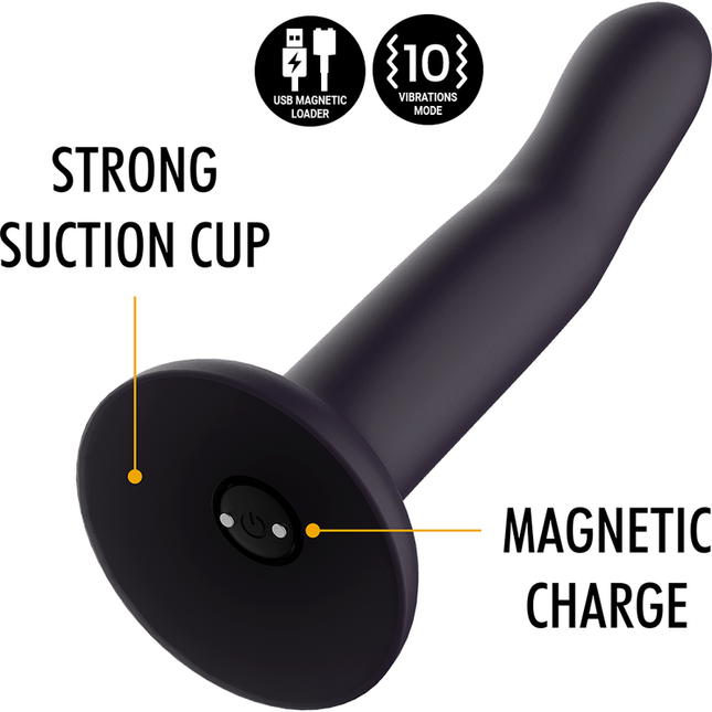 MYTHOLOGY - DUMAN MYSTIC DILDO M - VIBRATEUR COMPATIBLE AVEC LA TECHNOLOGIE SANS FIL WATCHME by MYTHOLOGY FANTASY DILDO