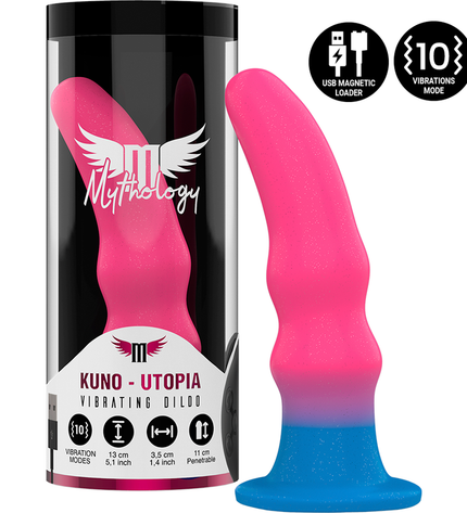 MYTHOLOGY - KUNO UTOPIA DILDO S - VIBRATEUR WATCHME TECHNOLOGIE SANS FIL COMPATIBLE by MYTHOLOGY FANTASY DILDO