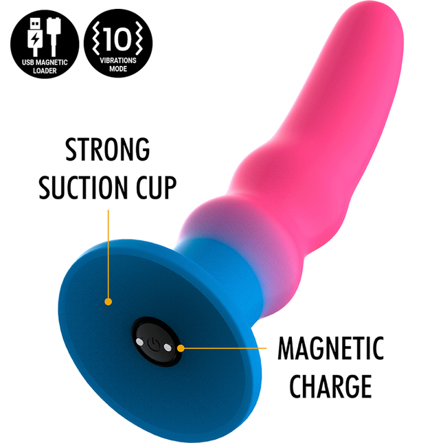 MYTHOLOGY - KUNO UTOPIA DILDO S - VIBRATEUR WATCHME TECHNOLOGIE SANS FIL COMPATIBLE by MYTHOLOGY FANTASY DILDO