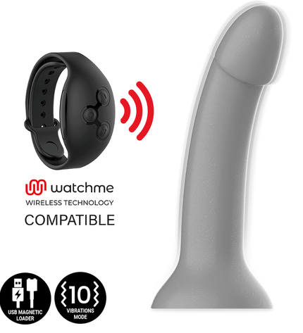 MYTHOLOGY - RUNE MAJESTIC DILDO S - VIBRATEUR WATCHME TECHNOLOGIE SANS FIL COMPATIBLE by MYTHOLOGY FANTASY DILDO
