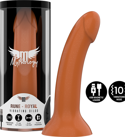 MYTHOLOGY - RUNE ROYAL DILDO M - VIBRATEUR WATCHME TECHNOLOGIE SANS FIL COMPATIBLE by MYTHOLOGY FANTASY DILDO
