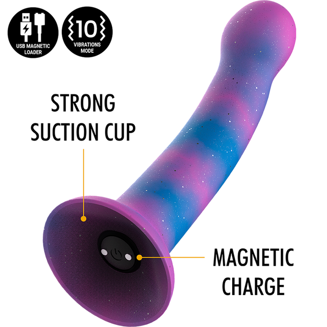 MYTHOLOGY - DION GALACTIC DILDO S - VIBRATEUR WATCHME TECHNOLOGIE SANS FIL COMPATIBLE by MYTHOLOGY FANTASY DILDO