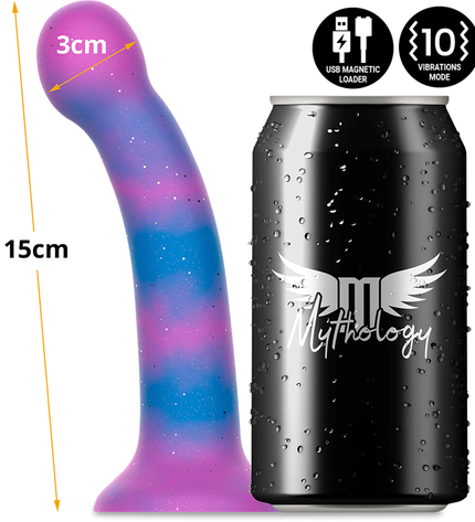 MYTHOLOGY - DION GALACTIC DILDO S - VIBRATEUR WATCHME TECHNOLOGIE SANS FIL COMPATIBLE by MYTHOLOGY FANTASY DILDO