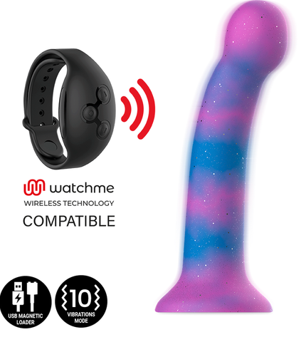 MYTHOLOGY - DION GALACTIC DILDO S - VIBRATEUR WATCHME TECHNOLOGIE SANS FIL COMPATIBLE by MYTHOLOGY FANTASY DILDO