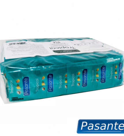 PASANTE - PRÉSERVATIFS TROPICAL SAC 144 UNITÉS by PASANTE