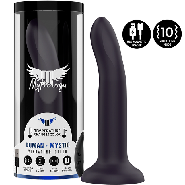MYTHOLOGY - DUMAN MYSTIC DILDO M - VIBRATEUR COMPATIBLE AVEC LA TECHNOLOGIE SANS FIL WATCHME by MYTHOLOGY FANTASY DILDO