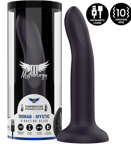 MYTHOLOGY - DUMAN MYSTIC DILDO L - VIBRATEUR COMPATIBLE AVEC LA TECHNOLOGIE SANS FIL WATCHME by MYTHOLOGY FANTASY DILDO