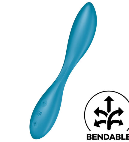 SATISFYER - VIBRATEUR MULTI G-SPOT FLEX 1 BLEU by SATISFYER VIBRATOR
