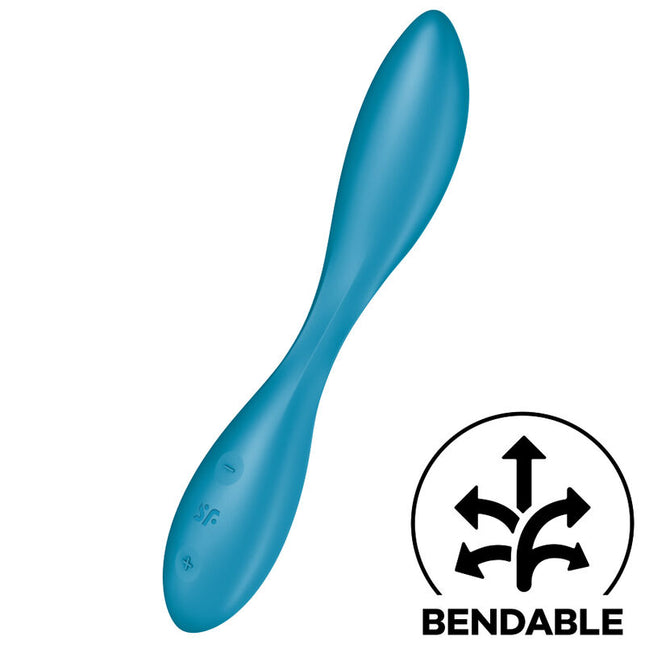 SATISFYER - VIBRATEUR MULTI G-SPOT FLEX 1 BLEU by SATISFYER VIBRATOR