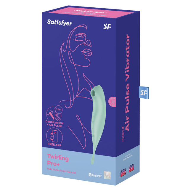 SATISFYER - APPLICATION DE STIMULATEUR ET VIBRATEUR TWIRLING PRO+ ROUGE by SATISFYER CONNECT