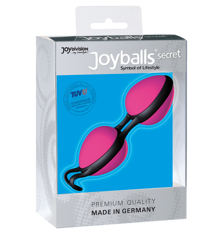 JOYDIVION JOYBALLS - BOULES CHINOIS SECRET NOIRES ET ROSE