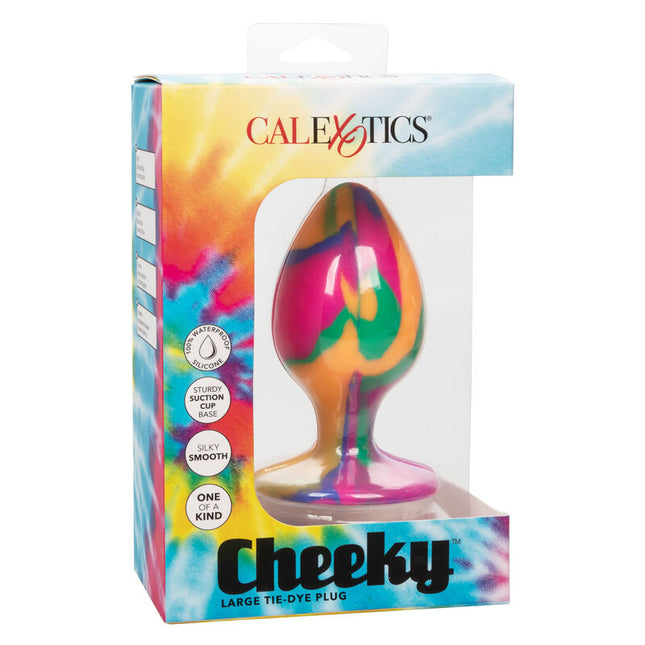 CALEXOTICS - CHEEKY GRAND PLUG ANAL TIE-DYE by CALEXOTICS
