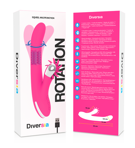 DIVERSIA - ROTATION LAPIN 24 CM by DIVERSIA