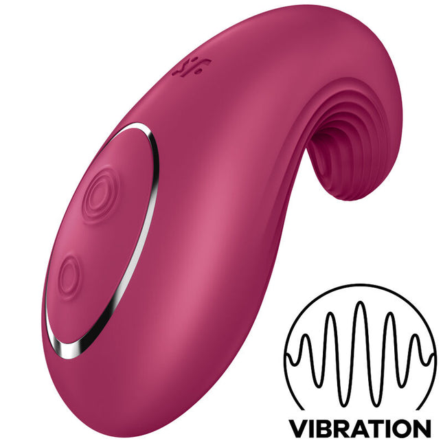 SATISFYER - VIBRATEUR POSER DIPPING DELIGHT ROUGE by SATISFYER LAYONS