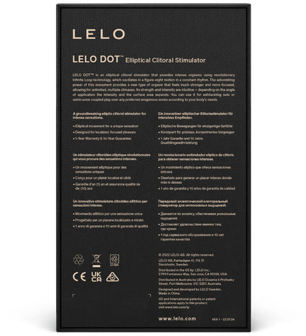 LELO - STIMULATEUR DE CLITORIS DOT - LILAS by LELO