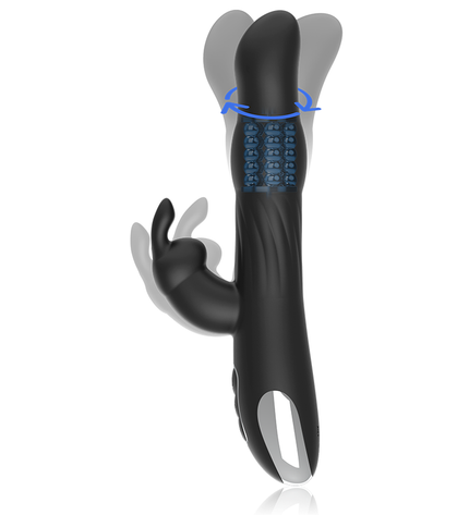 BRILLY GLAM - MOEBIUS VIBROMASSEUR RABBIT ET ROTATIF + TÉLÉCOMMANDE WATCHME by BRILLY GLAM