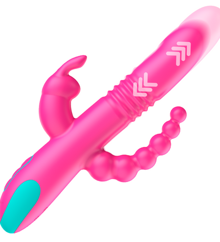 HAPPY LOKY - DONALD TRIPLE STIMULATION : ANALE, POINT G ET CLITORIS + TÉLÉCOMMANDE WATCHME by HAPPY LOKY