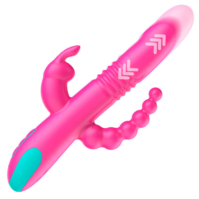 HAPPY LOKY - DONALD TRIPLE STIMULATION : ANALE, POINT G ET CLITORIS + TÉLÉCOMMANDE WATCHME by HAPPY LOKY