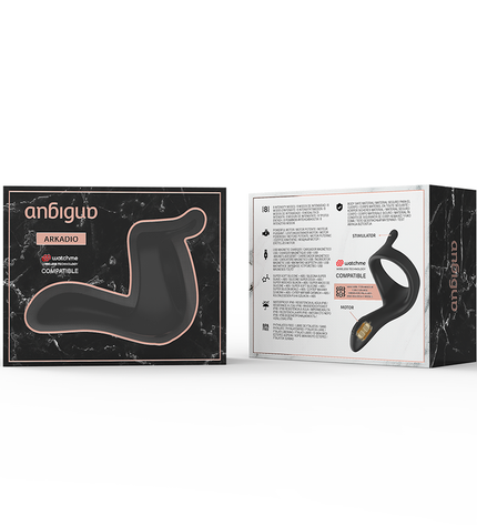 ANBIGUO - ARKADIO STIMULATEUR DU GLAND ET DU PÉRINÉE COMPATIBLE AVEC LA TECHNOLOGIE SANS FIL WATCHME by ANBIGUO