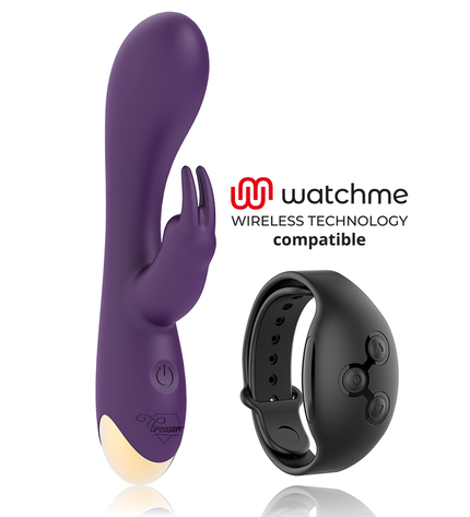 TREASURE - LAURENCE VIBROMASSEUR RABBIT + TÉLÉCOMMANDE WATCHME by TREASURE