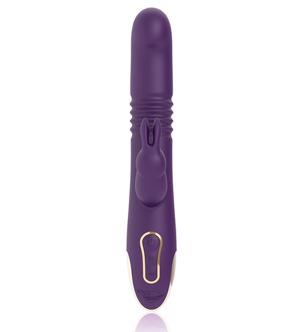 TREASURE - BASTIAN VIBROMASSEUR RABBIT UP & DOWN ROTATIF ET VIBRANT + TÉLÉCOMMANDE WATCHME by TREASURE