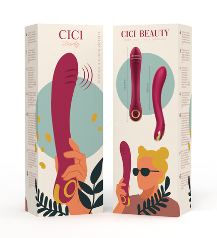 CICI BEAUTY - VIBRATEUR POINT G EN SILICONE PREMIUM by CICI BEAUTY