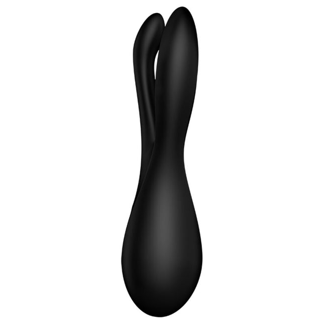 SATISFYER - VIBRATEUR THREESOME 2 NOIR by SATISFYER VIBRATOR