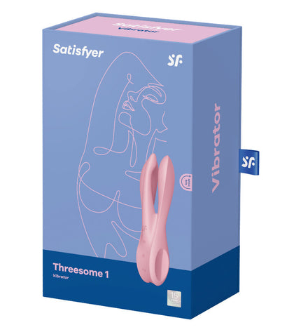 SATISFYER - VIBRATEUR THREESOME 1 BLEU by SATISFYER VIBRATOR
