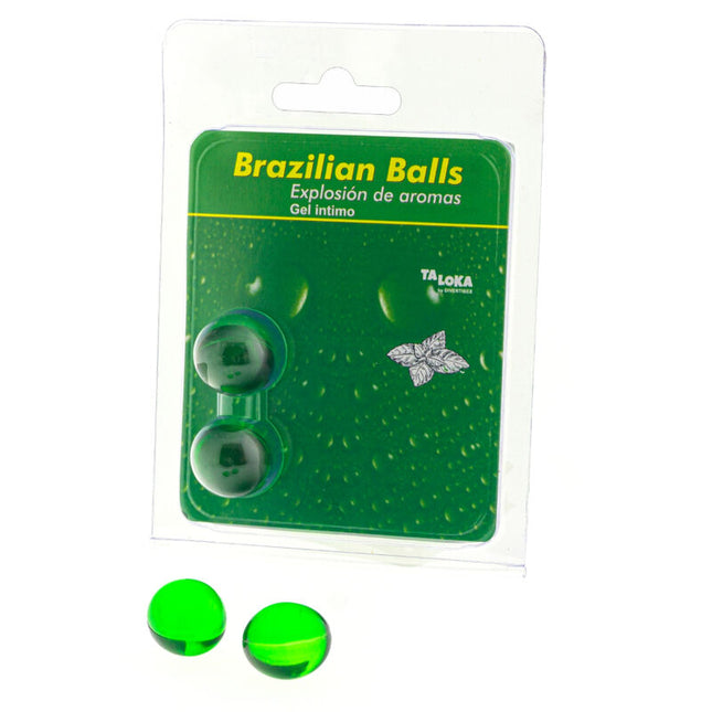 TALOKA - 2 BOULES BRÉSILIENNES GEL INTIME MENTHE by TALOKA
