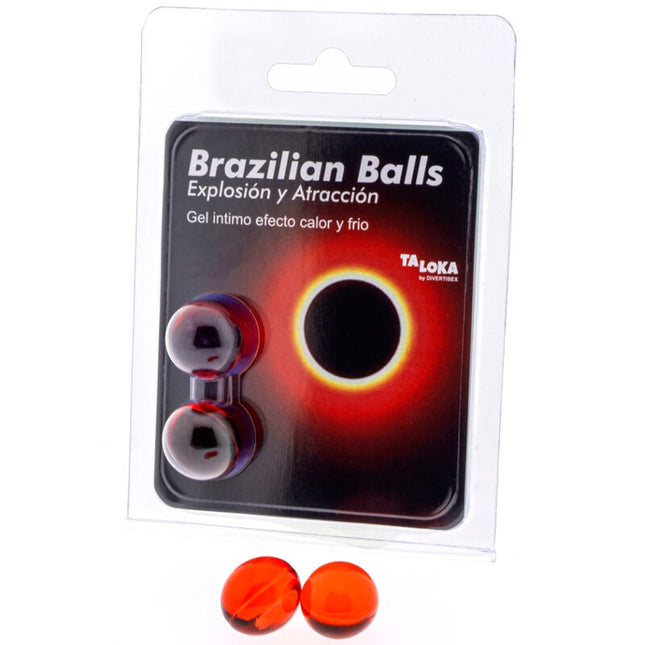 TALOKA - 2 BOULES BRÉSILIENNES GEL EXCITANT EFFET CHAUD & FROID by TALOKA