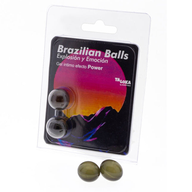 TALOKA - 2 BALLES BRÉSILIENNES GEL EXCITANANT EFFET PUISSANT by TALOKA