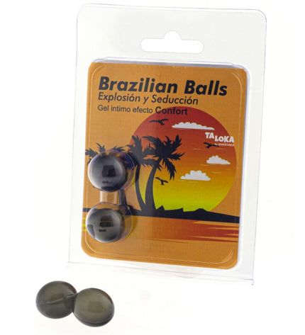 TALOKA - 2 BALLES BRÉSILIENNES GEL EXCITANT EFFET CONFORT by TALOKA