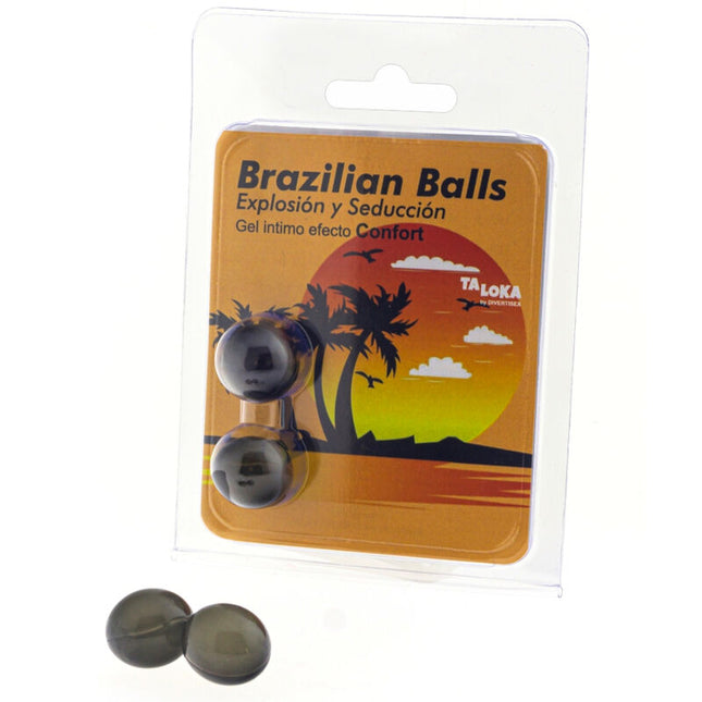 TALOKA - 2 BALLES BRÉSILIENNES GEL EXCITANT EFFET CONFORT by TALOKA